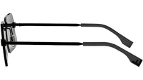 Fendi Sky Black Rectangular Sunglasses