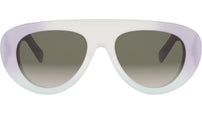 Triomphe Stamp Violet Pilot Sunglasses