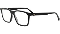 Fendi Fine Black Geometric Eyeglasses
