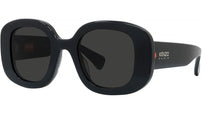 1970 Black Oval Sunglasses
