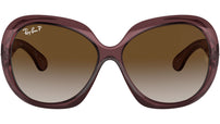 Jackie Ohh II RB4098 6593T5 transparent dark brown