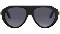 Serpenti Forever Black Pilot Sunglasses