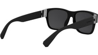 Bvlgari Aluminium Black Geometric Sunglasses