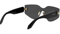 Serpenti Black Mask Sunglasses