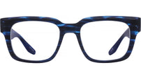 Zander Blue Square Eyeglasses