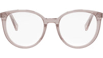 Cat-Eye Pink Round Eyeglasses