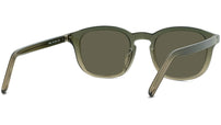K Logo Green Square Sunglasses