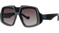 Anagram Black Geometric Sunglasses
