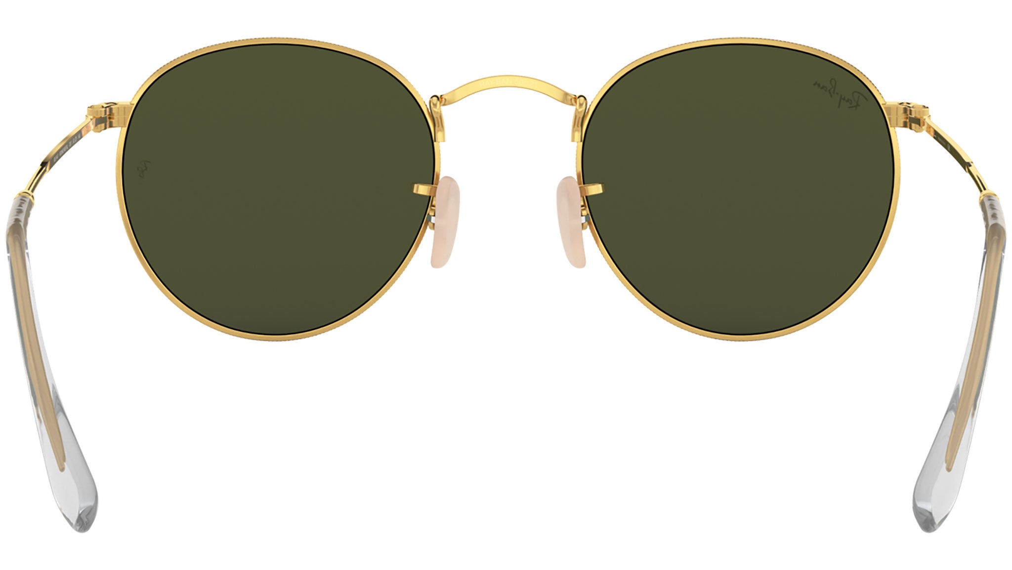 Round Metal RB3447 polished gold