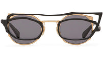 MM-0044 No.1 Black and Gold Sunglasses