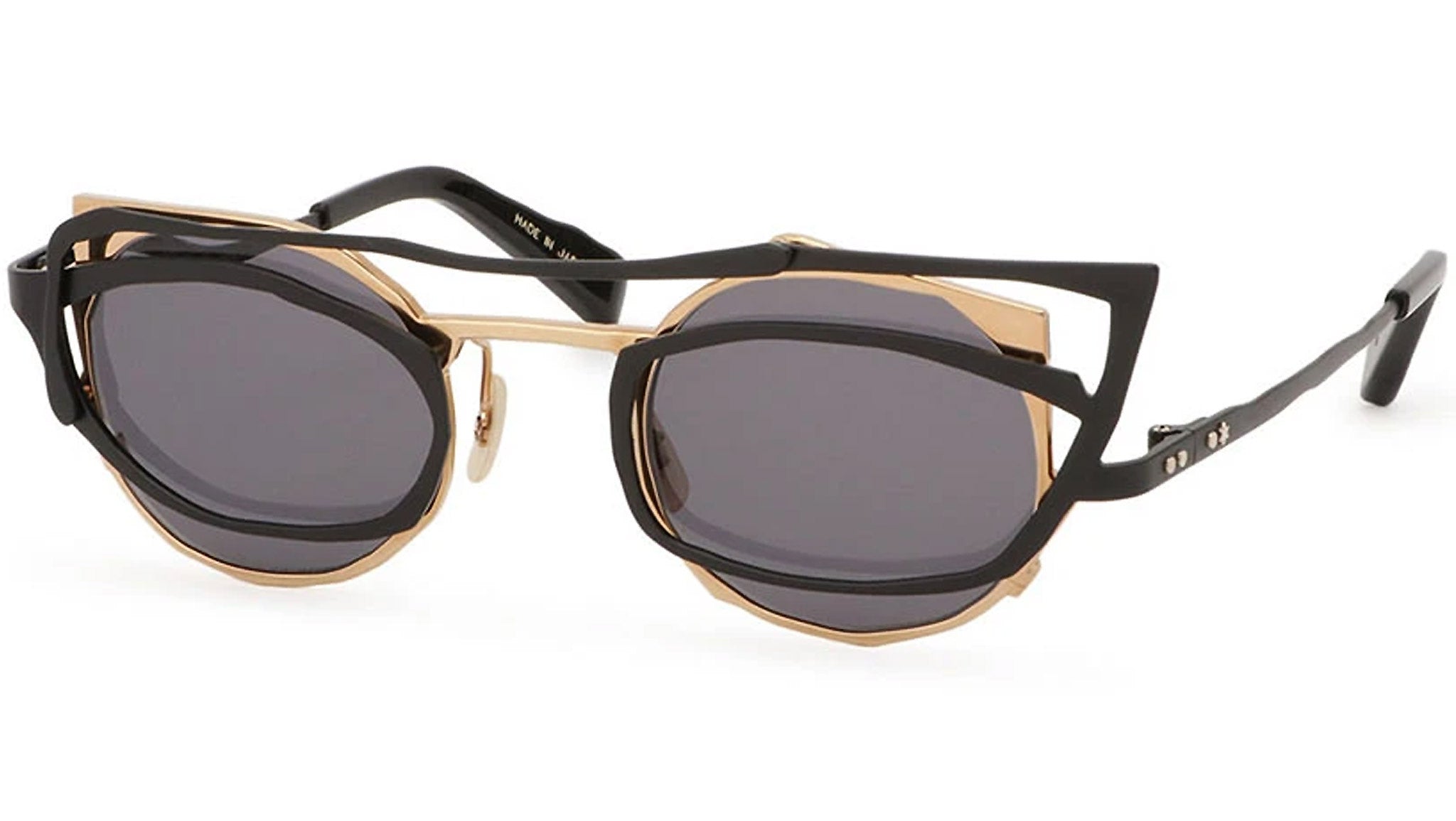 MM-0044 No.1 Black and Gold Sunglasses