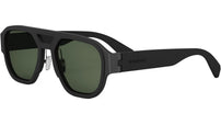 Aluminium Black Pilot Sunglasses