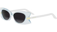 DiorButterfly S2I Transparent Blue Butterfly Sunglasses