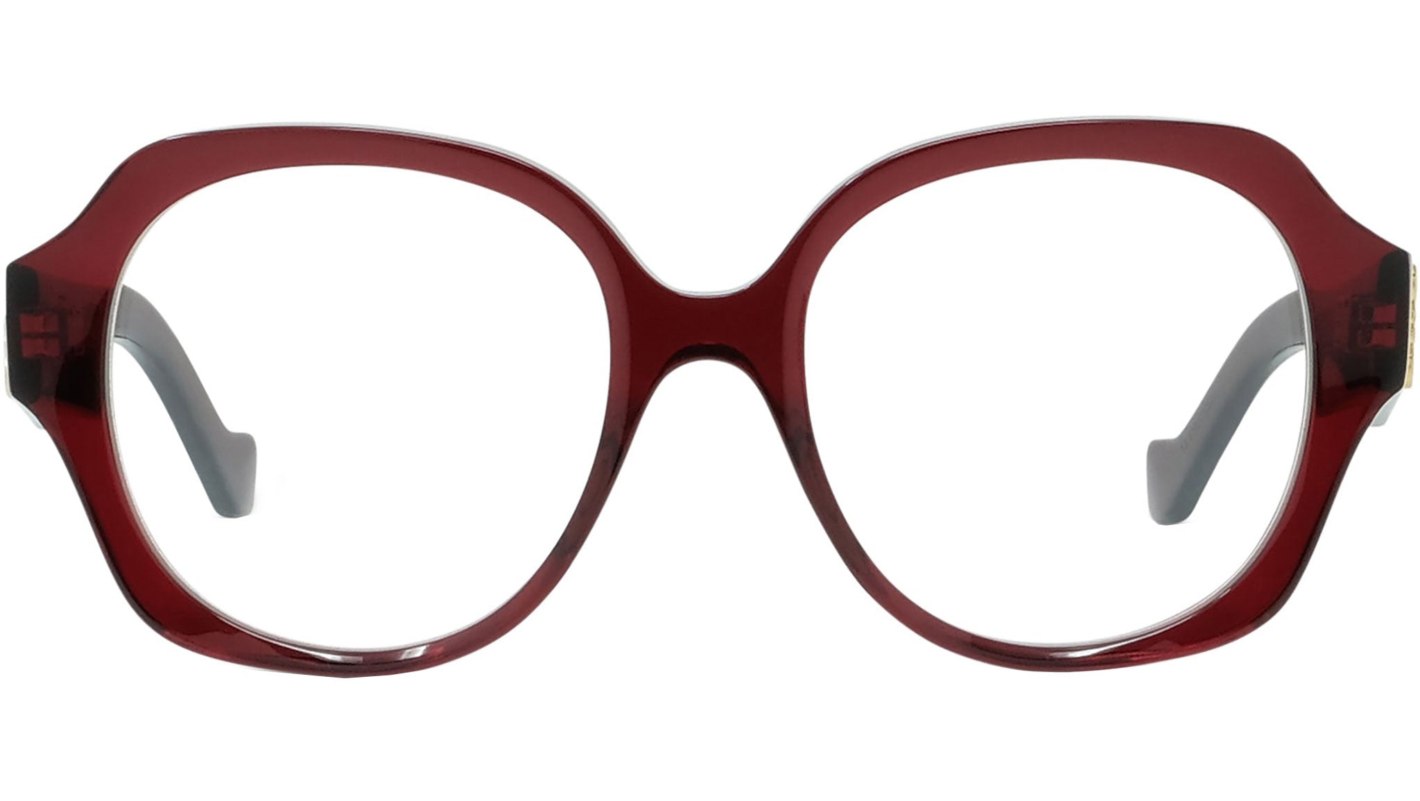 Anagram Bordeaux Geometric Sunglasses