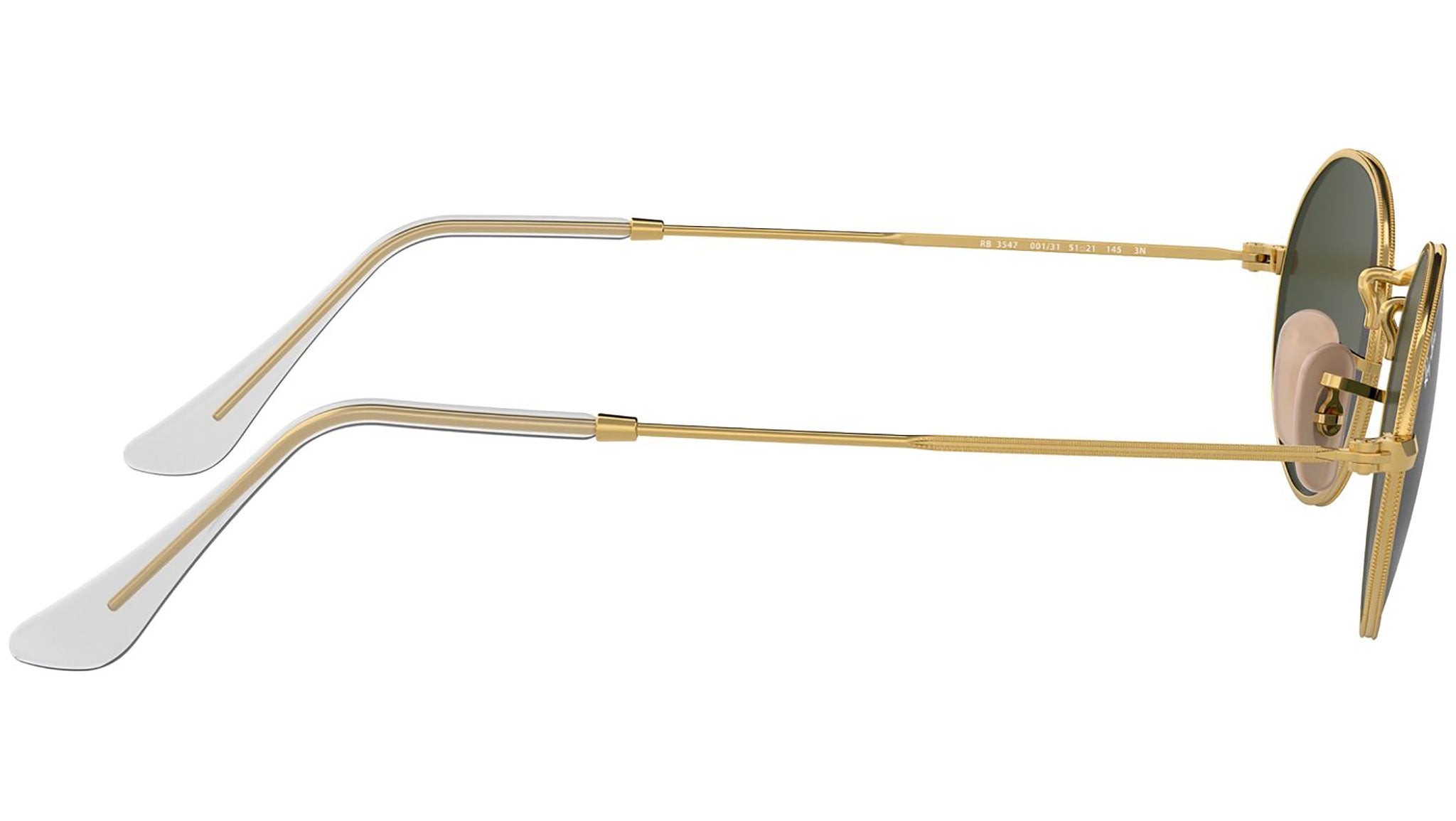 Oval Metal RB3547 001/31 Gold G-15