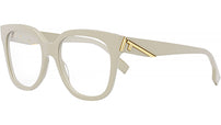 Fendi First White Square Eyeglasses