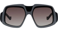 Anagram Black Geometric Sunglasses