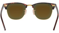 Clubmaster Flash Lenses RB3016 sand havana and gold