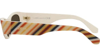 Signature Brown Geometric Sunglasses