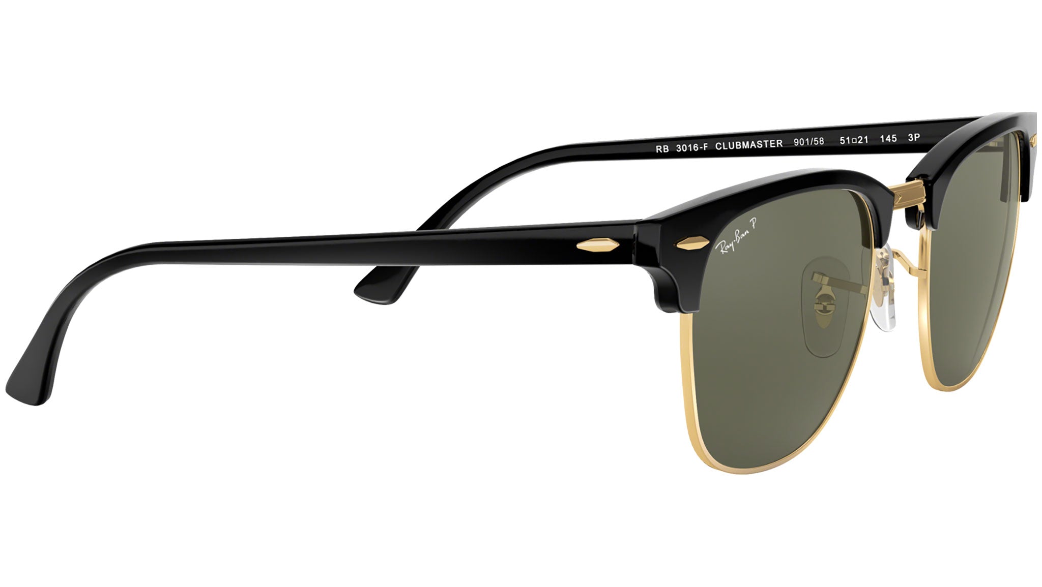 Clubmaster RB3016F 901/58 black