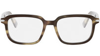 DiorBlackSuitO 26I Havana Square Eyeglasses