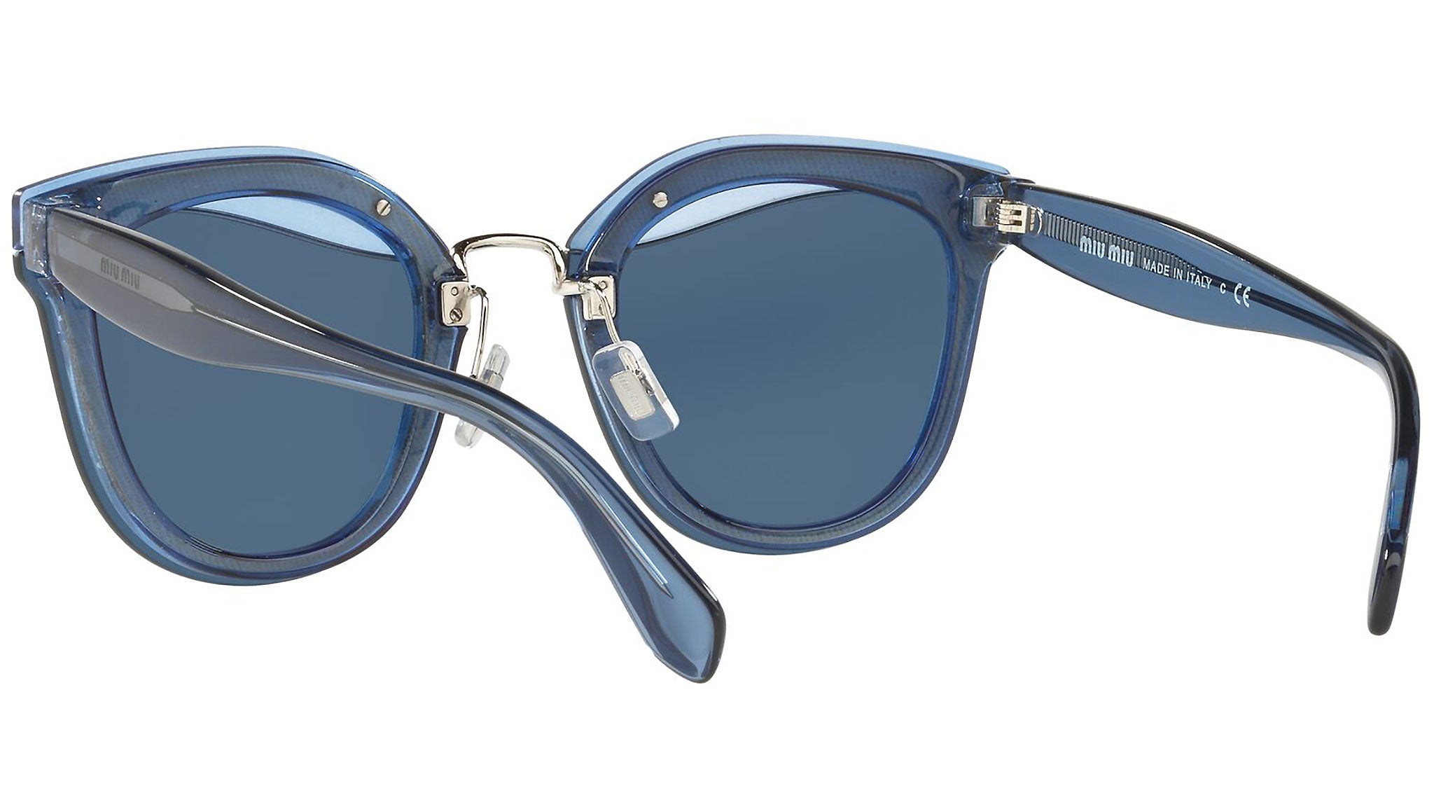 MU 03TS SRM1V1 transparent blue / glitter