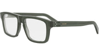 3 Dots Green Square Eyeglasses
