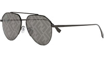 Fendi Travel Ruthenium Pilot Sunglasses