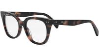 Thin Tortoise Square Eyeglasses