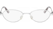 DiorCannageO R1U Silver Oval Eyeglasses