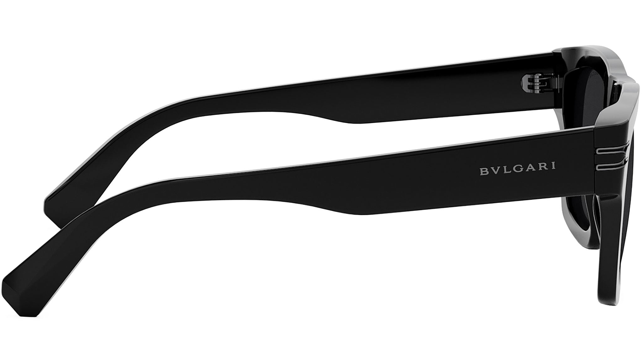 B.zero1 Black Geometric Sunglasses