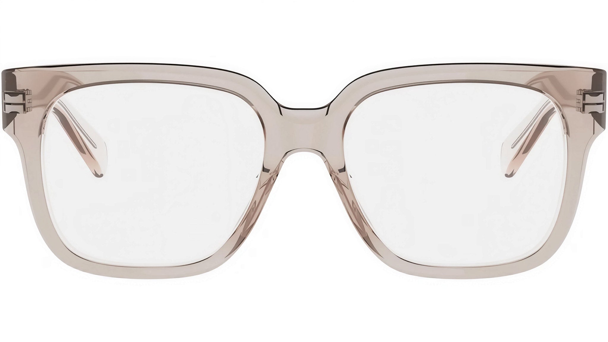 Triomphe Brown Square Sunglasses