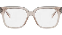 Triomphe Brown Square Sunglasses