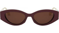 30Montaigne B6I Bordeaux Cat Eye Sunglasses