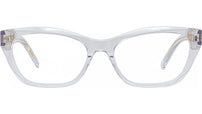 GV Day Crystal Transparent Cat Eye Eyeglasses