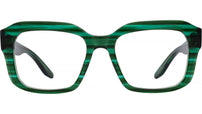 Amaya Green Square Eyeglasses
