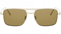 DiorBlackSuit 17U Gold Squared Sunglasses