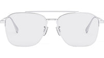 Fendi Travel Silver Square Eyeglasses