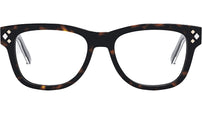 CD DiamondO S1I Havana Geometric Eyeglasses
