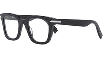 DiorBlackSuitO S10I Black Square Eyeglasses