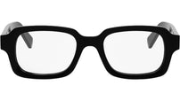 3 Dots Black Geometric Eyeglasses