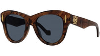 Anagram Brown Geometric Sunglasses