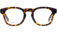 CELINE 3 Dots Havana Square Eyeglasses