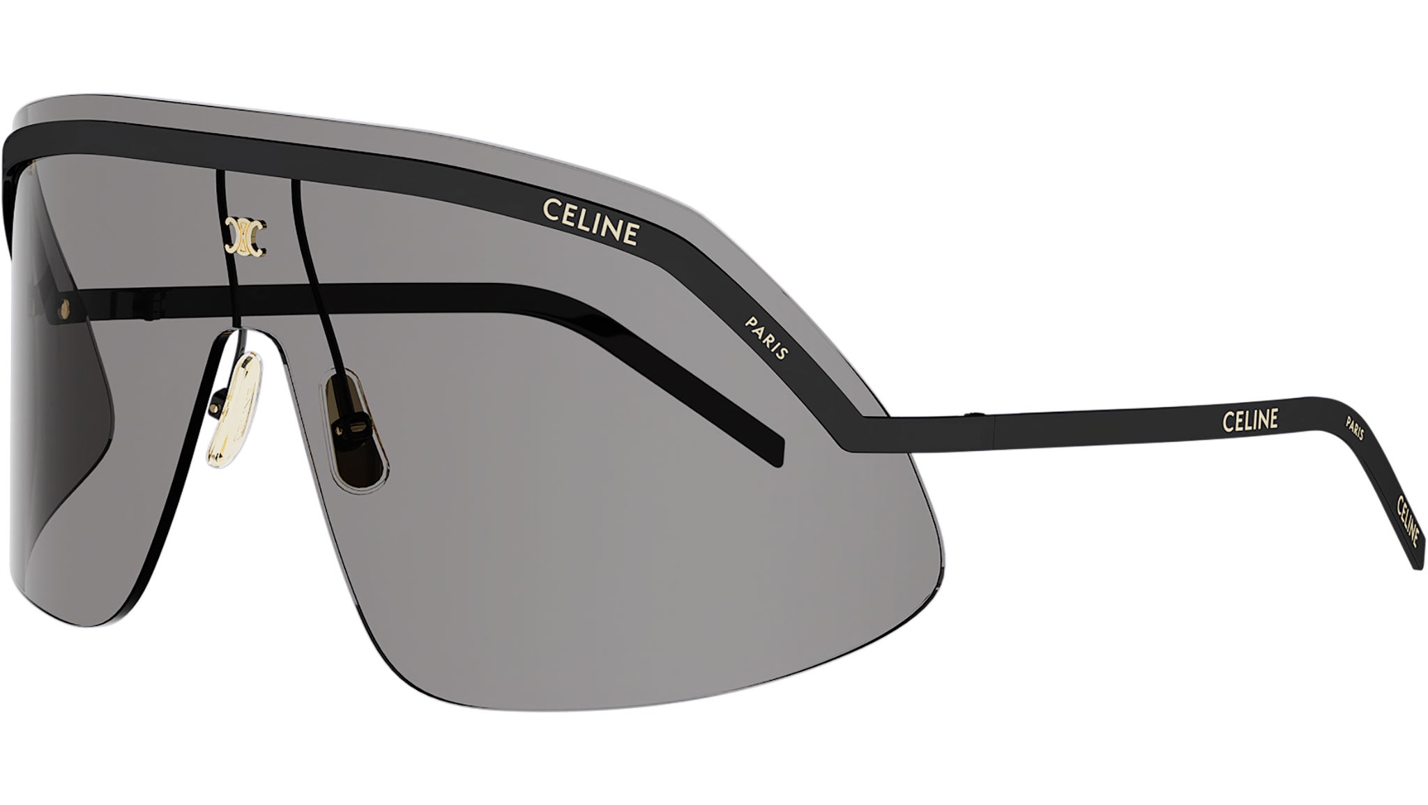 Morning Shade Black Mask Sunglasses