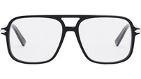 DiorBlackSuitO N3I Black Pilot Eyeglasses