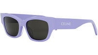 CELINE Monochroms Lilac Rectangular Sunglasses