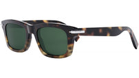 DiorBlackSuit S7I Dark Havana Rectangular Sunglasses