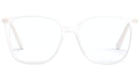 Mini CD O S1I White Square Eyeglasses
