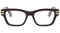 CDiorO S2I Red Rectangular Eyeglasses