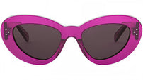 CELINE 3 Dots Pink Cat Eye Sunglasses